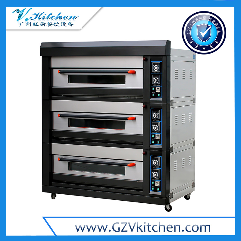 Luxurious Electric Deck Oven 3-Layer 12-Tray