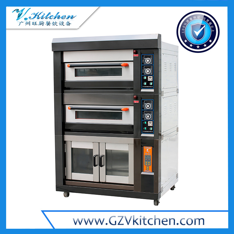 Luxurious Gas Deck Oven 4-Tray 8-Proofer
