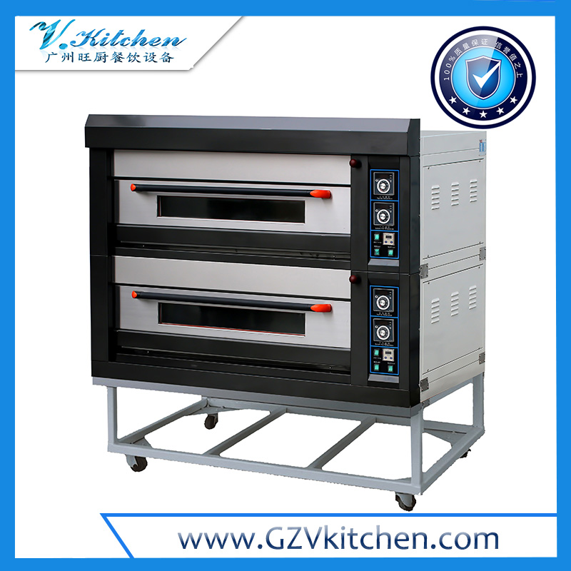 Luxurious Gas Deck Oven 2-Layer 4-Tray