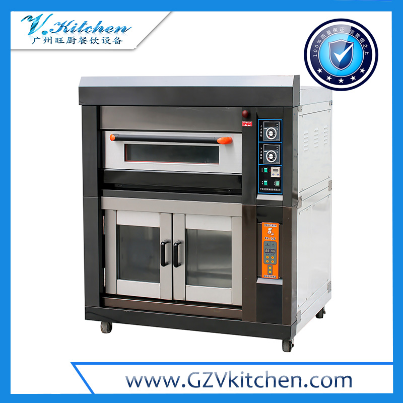 Luxurious Electric Deck Oven 1-Layer 1-Proofer