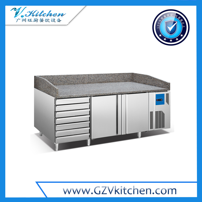 Backing Tray Counter Chiller 3-Door & 7-Drawer